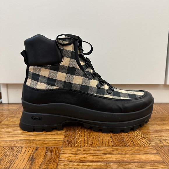 Loeffler Randall Owen Hiking Boot Chunky Sole Sz 11 - Picture 2 of 9